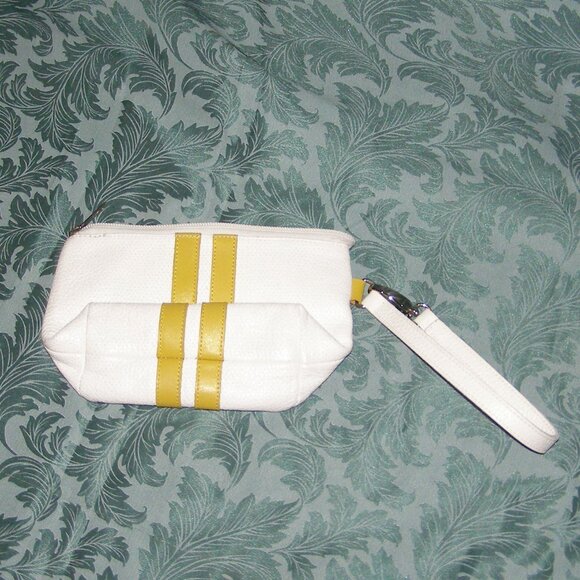 🌟 RARE New Sand Baggers white leather Wristlet - Picture 11 of 14